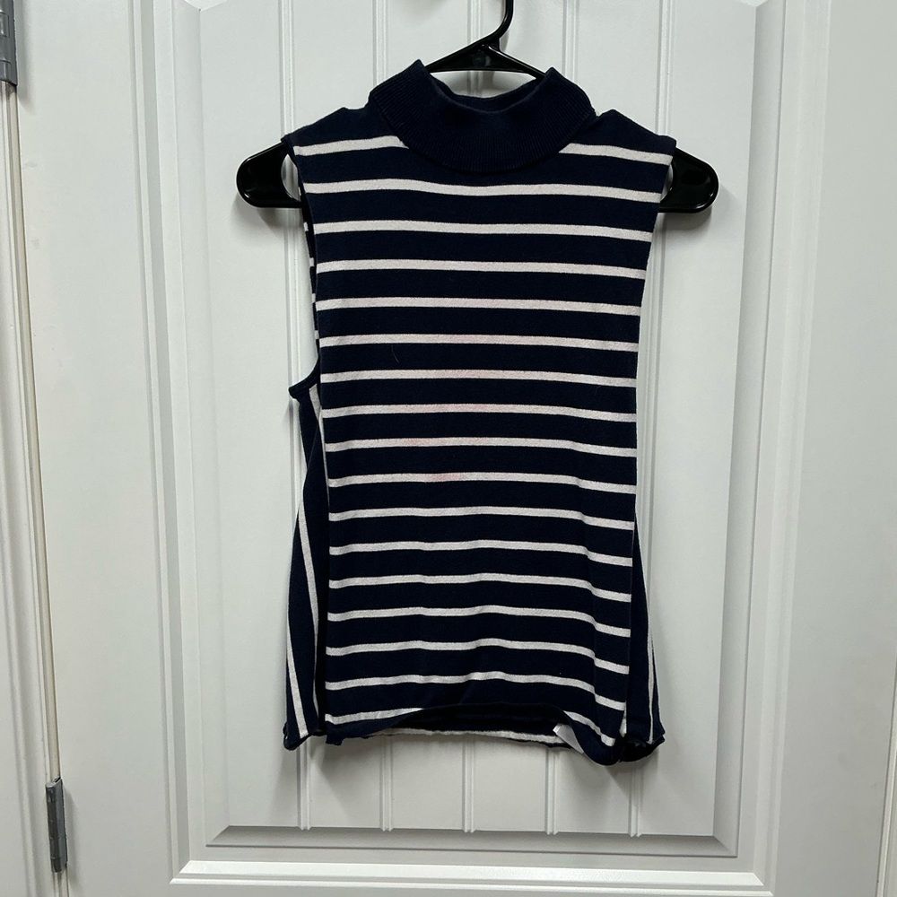 Chaps Gray Knit Sweater